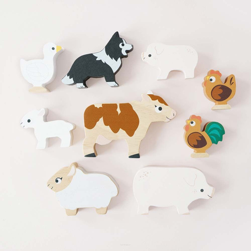 Le Toy Van – Wooden Farm Animal Figures