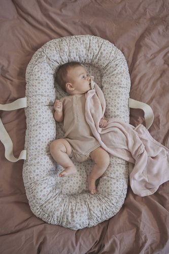 ELODIE DETAILS - latex pacifier 0-6 m Binky Bundle, powder pink - 2 pieces