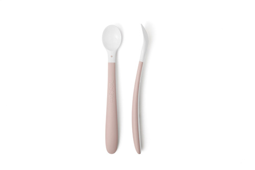 BABYBJÖRN - Baby feeding spoon, 2-pack, Powder Pink