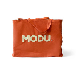 MODU - Travel bag - Burnt Orange / Dusty Green