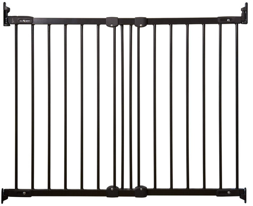 BabyDan Safety Gate FlexiFit, metal, black
