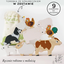 Le Toy Van – Wooden Farm Animal Figures