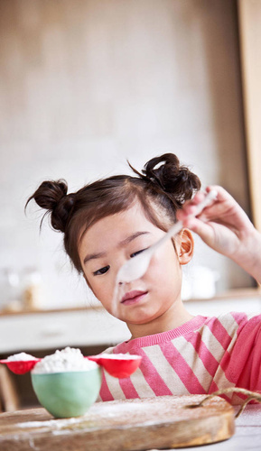 LILLIPUTIENS - Silicone measuring spoon 2in1 Little Cook, Lemur George, 4+