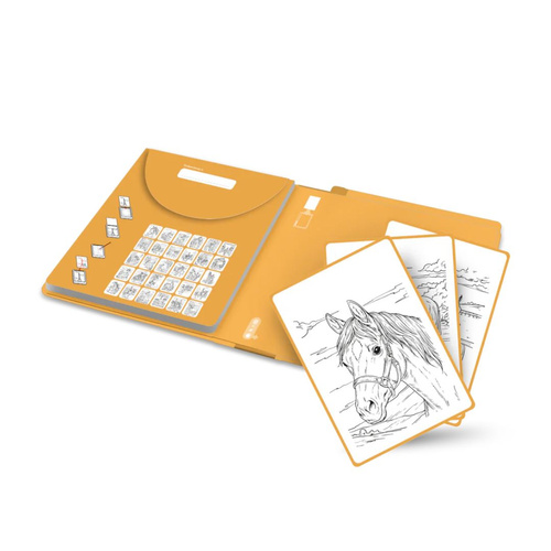 KIDYWOLF – refill set for KIDYDRAW-PAD 8+, Horses