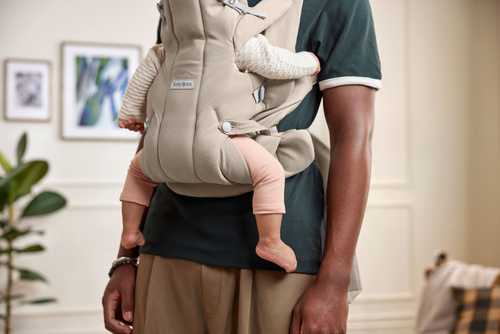 BABYBJORN - Baby Carrier HOLD, WOVEN, Sand Grey