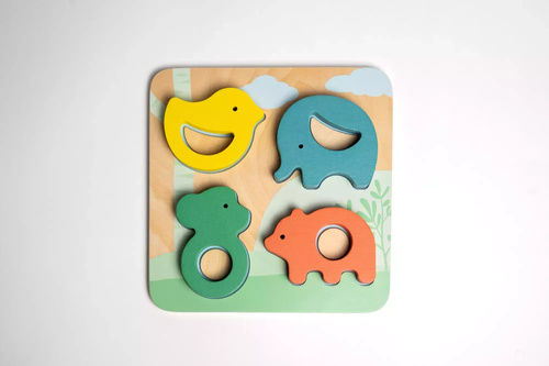Yumi Yay Mobile 3-in-1; Mobile - Wooden toys - Puzzle