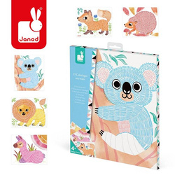 Janod - Creative set. Little animals 4+