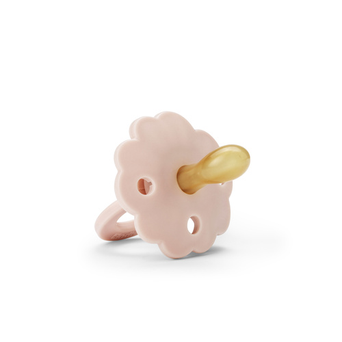 ELODIE DETAILS - latex Pacifier Binky Bloom 3m+, powder pink