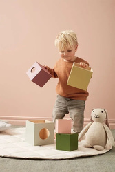 Kid's Concept - EDVIN Stacking cubes in wood