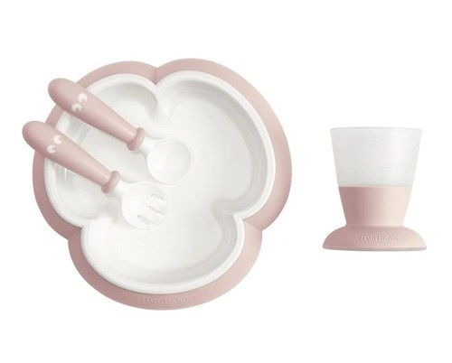 BABYBJÖRN - Baby Feeding Set -  Powder Pink