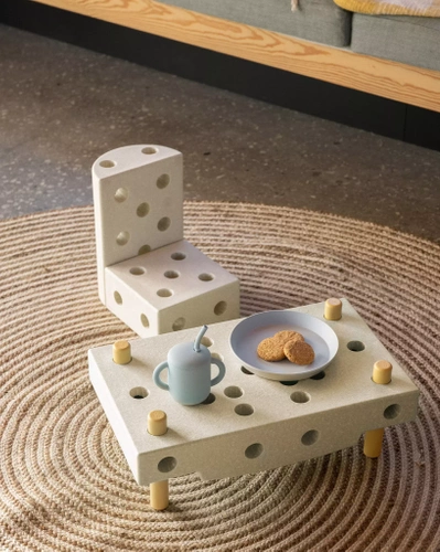 MODU - Block Base, Sand Grey