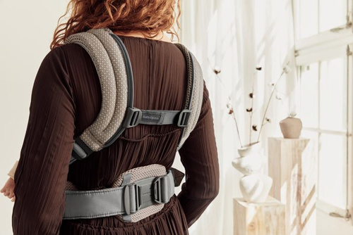 BABYBJORN - Baby Carrier Harmony 3D Mesh, Grey beige