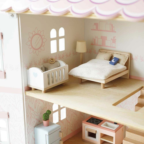 Le Toy Van – Wooden dollhouse furniture, Large set