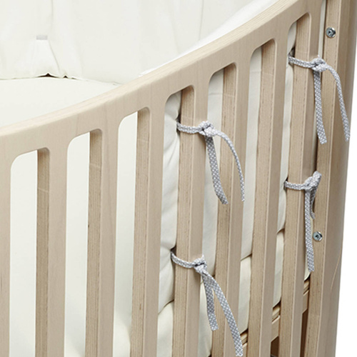 LEANDER - bumper for CLASSIC™ Baby Cot, snow