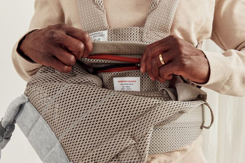 BABYBJORN - Baby Carrier Harmony 3D Mesh, Grey beige