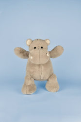 DOUDOU – HIP'COOL plush hippo by Histoire d'Ours, 40 cm, beige