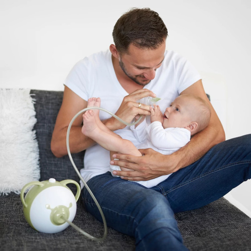 Nosiboo Pro - Electric nasal aspirator - sage green