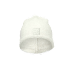Elodie Details - Furry Knit Beanie - Vanilla White