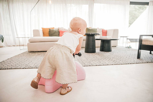 SCOOTANDRIDE - My First Ewolucyjny jeździk pchacz 3w1 6 m+ Rose