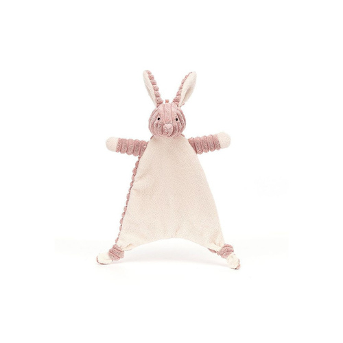 Jellycat – Corduroy Bunny Pink Cuddly Comforter 28 cm