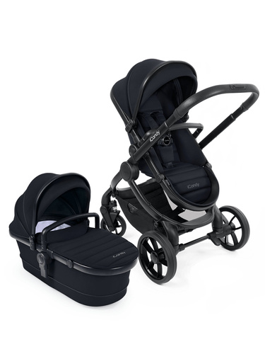 iCandy Peach 7 Pushchair and Carrycot Black - Complete Bundle