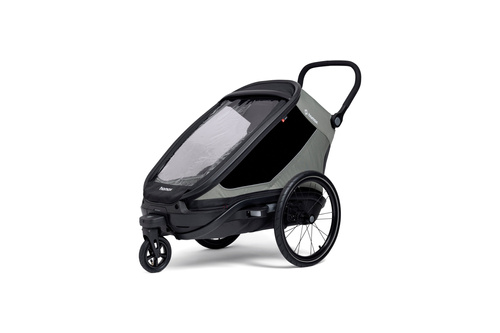 Hamax - Outback Next Bike Trailer, dusty green