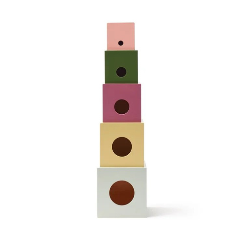 Kid's Concept - EDVIN Stacking cubes in wood