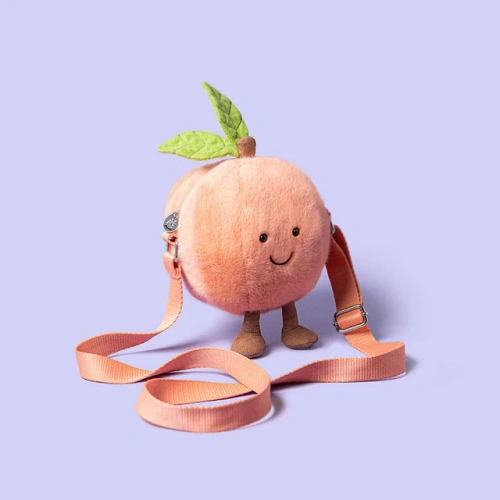 Jellycat - Amuseable Peach Shoulder Bag 18 cm