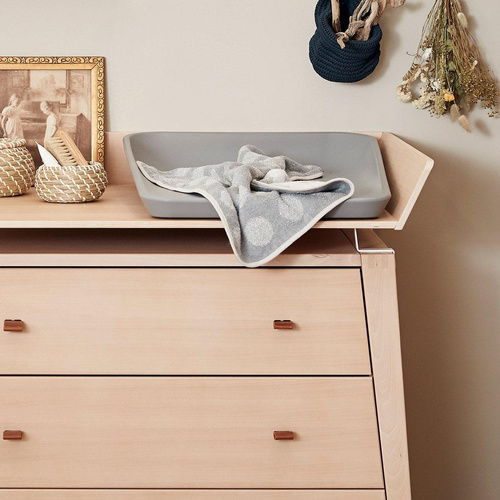 LEANDER - LINEA™ changing unit for the LEANDER LINEA™ dresser, beech