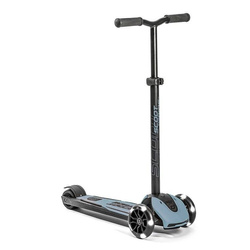 SCOOTANDRIDE Highwaykick 5 LED Hulajnoga trójkołowa balansowa ze świecącymi kółkami 5+ Steel