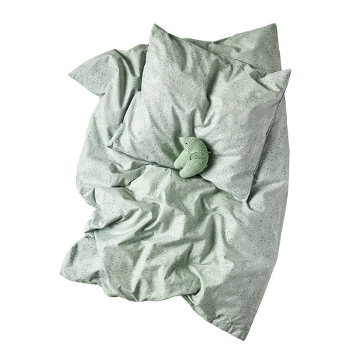 LEANDER - junior bedding, 100x135 cm, forrest, sage green