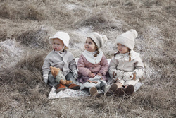 Elodie Details - Baby Beret - Creamy White 6-12 months