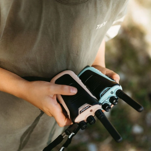 Kidywolf - KIDYTALK walkie-talkie set, cyan-nude