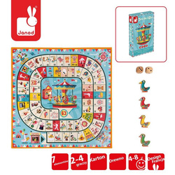 Janod: race-game: goose on the merry-go-round