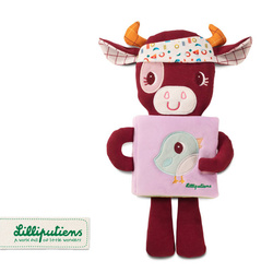 LILLIPUTIENS - Cuddle book Rosalie the cow 3m+