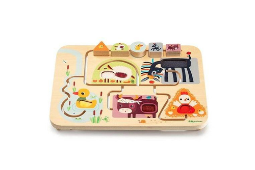 LILLIPUTIENS - Farma wooden sensory labyrinth 18 m +