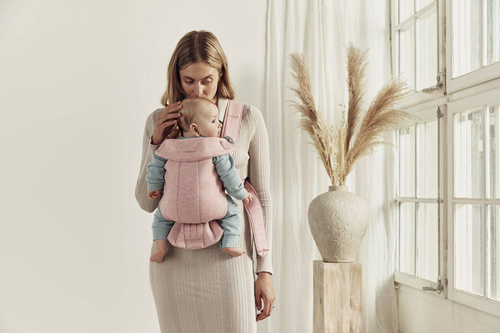 BABYBJÖRN - Baby Carrier MINI 3D Jersey, Light pink