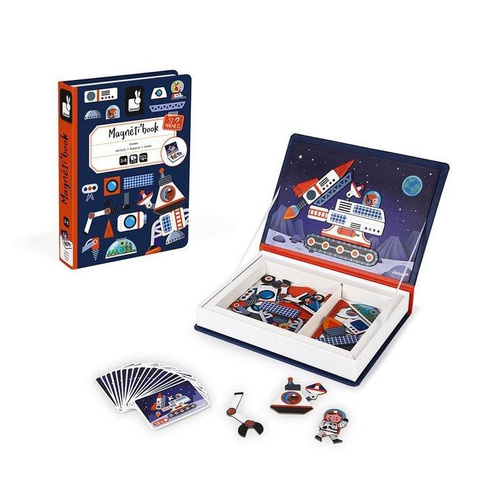 Janod - Magnetic puzzle Kosmos Magnetibook