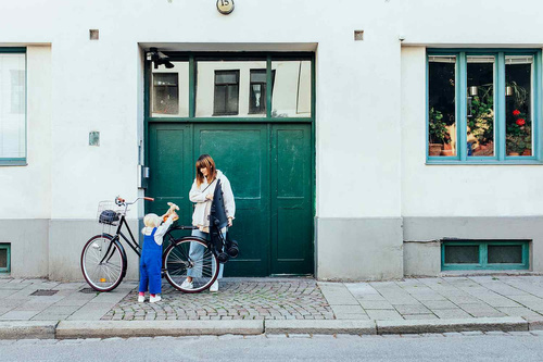 PåHoj - bike seat & stroller