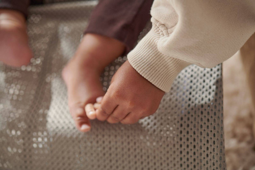 BABYBJÖRN - Bouncer Bliss MESH - Grey Beige