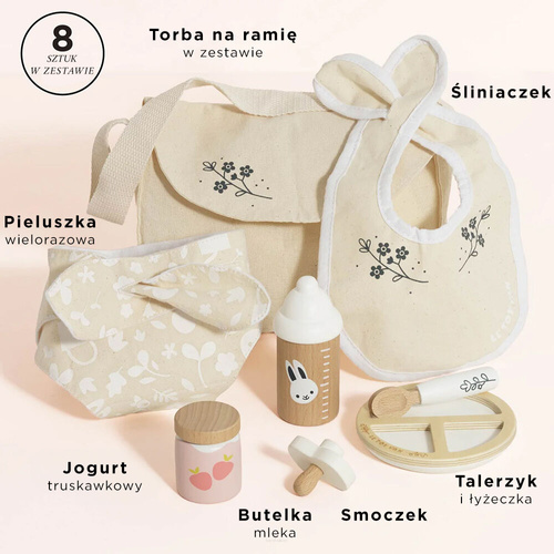 Le Toy Van - Wooden Doll Feeding Set