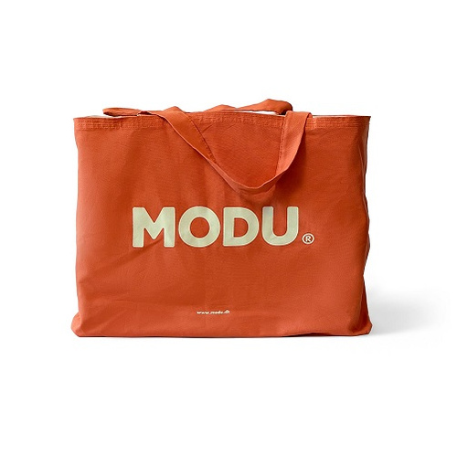 MODU - Travel bag - Burnt Orange / Dusty Green