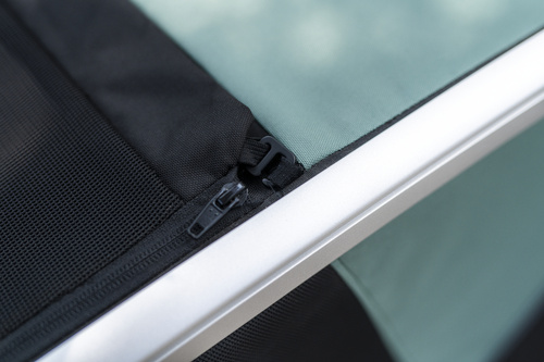 Bicycle trailer for a dog - Thule Bexey L up to 45 kg - Haze green