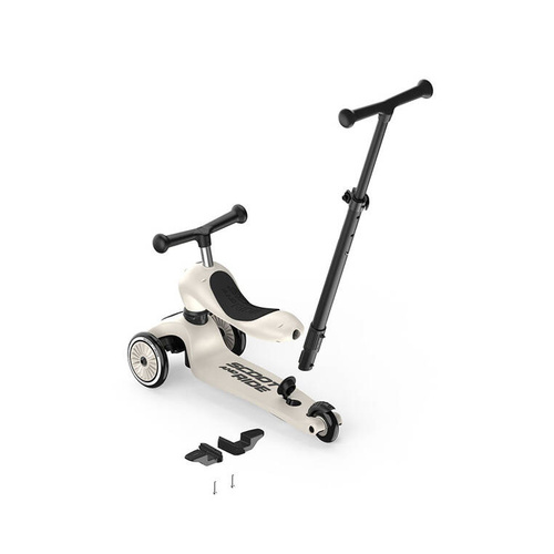 SCOOTANDRIDE - Highwaykick Push and Go 2in1 Ride and scooter 1-5 years Ash