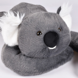 DOUDOU – Podcoll weighted plush koala by Histoire d'Ours, 75 cm, dark grey