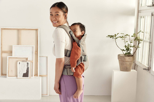 BABYBJÖRN - Baby Carrier ONE AIR 3D MESH, Grey Beige