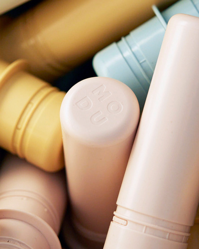 MODU - 8 connector pegs, soft rose