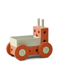 MODU - 3-in-1 Baby Walker - Burnt Orange / Dusty Green