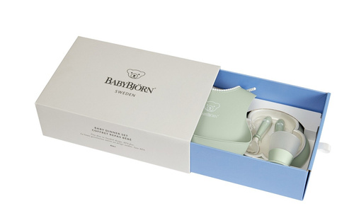 BABYBJORN - Baby Dinner Set - Powder Green