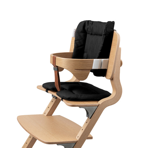 LEANDER - 2-piece cushion for CLASSIC™ and LOUIE™ highchairs, black